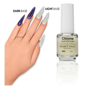 Legacy Nails - Chrome Liquid Nail Powder