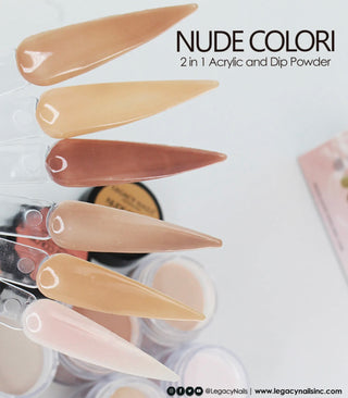 Nude Colori Acrylic Powder Collection