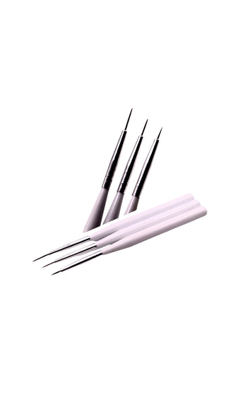 Nail Art Brushes (3 pieces)