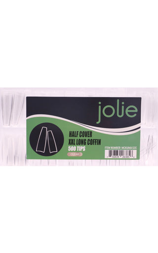 Jolie Half Cover Nail Tips (Extra Long) 500 pieces