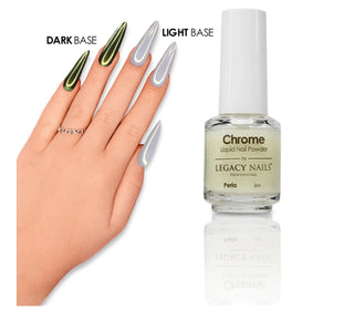 Legacy Nails - Chrome Liquid Nail Powder