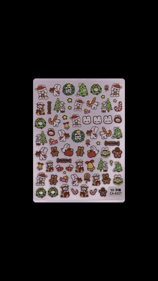 Christmas Stickers for Nails