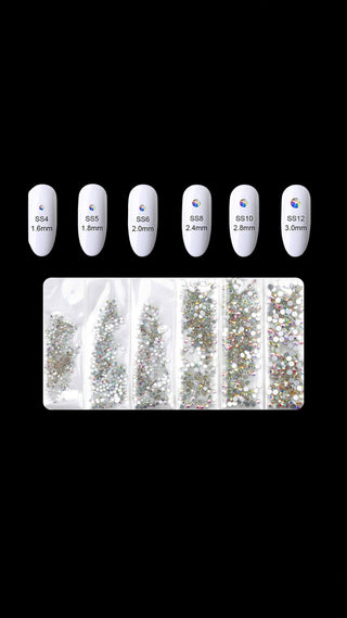 Crystals for Nail Art Flat Back (1728 pcs)