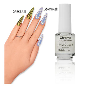 Legacy Nails - Chrome Liquid Nail Powder