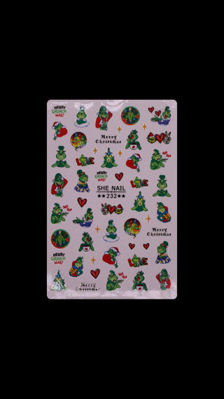 Christmas Stickers for Nails