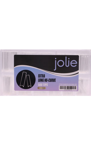 Jolie Square Nail Tips (Extra Long No-Curve) 500 pieces