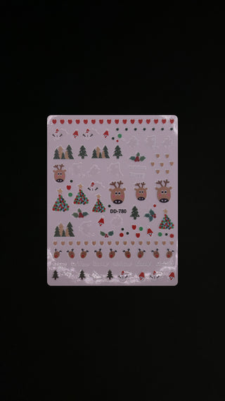 Christmas Stickers for Nails